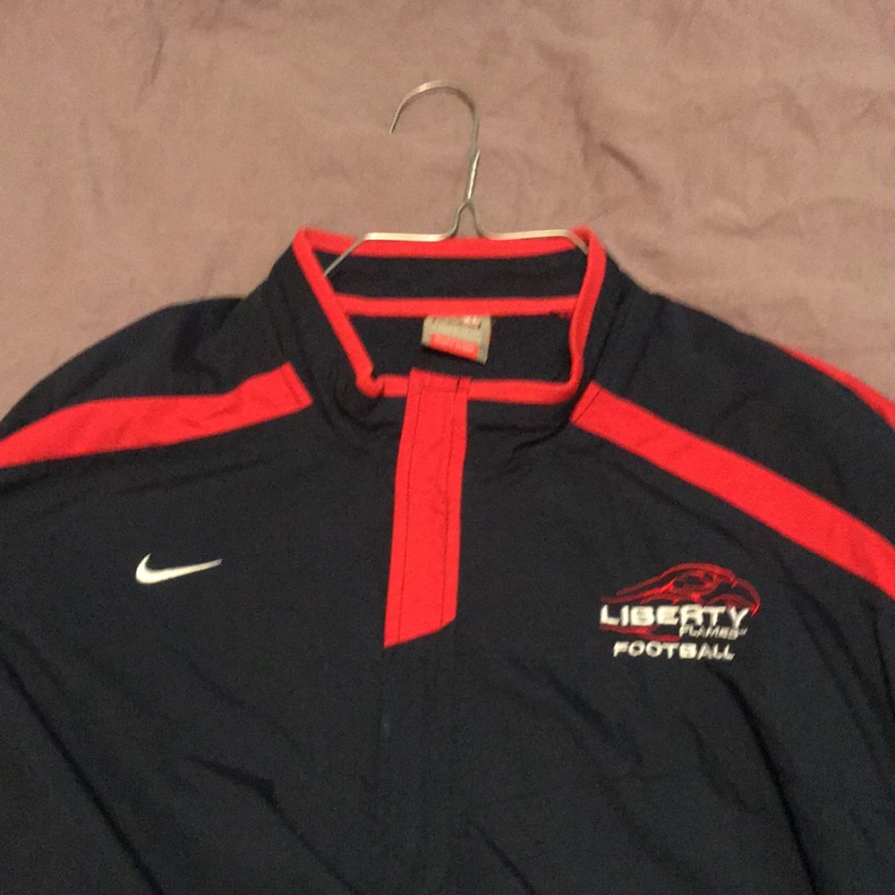 Liberty Flames Football Raincoat!